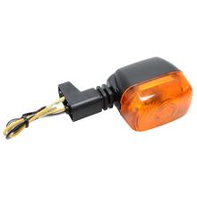 Simson Eckige Blinkleuchte, schwarzer Körper und gelber Lichtaustritt - für S53, S83, SR50 / 1, SR80 / 1, XG, XC, XGE, XCE