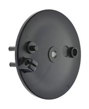 Simson Bremsschild hinten - schwarz lackiert - ohne Loch f. Bremskontakt - SR50, SR80