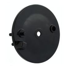 Simson Bremsschild hinten - schwarz - ohne Loch f. Bremskontakt - SR50, SR80