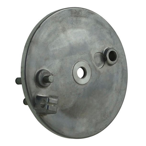 Protezione freno posteriore Simson - naturale - senza foro per il contatto del freno - SR50, SR80