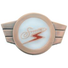 Cyclomoteurs PIN, Simson - marque déposée, plaque - BRONZE