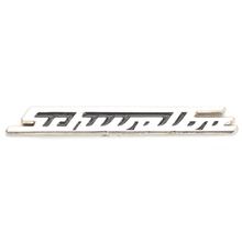 PIN "SCHWALBE", prata-preto, ca. 28 mm de largura