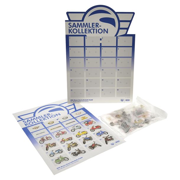Display SIMSON - Sammlerkollektion mit 24 unterschiedlichen Pins