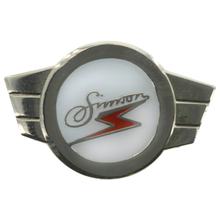 PIN Kleinkrafträder, Simson - Warenzeichen, Plakette - SILBER
