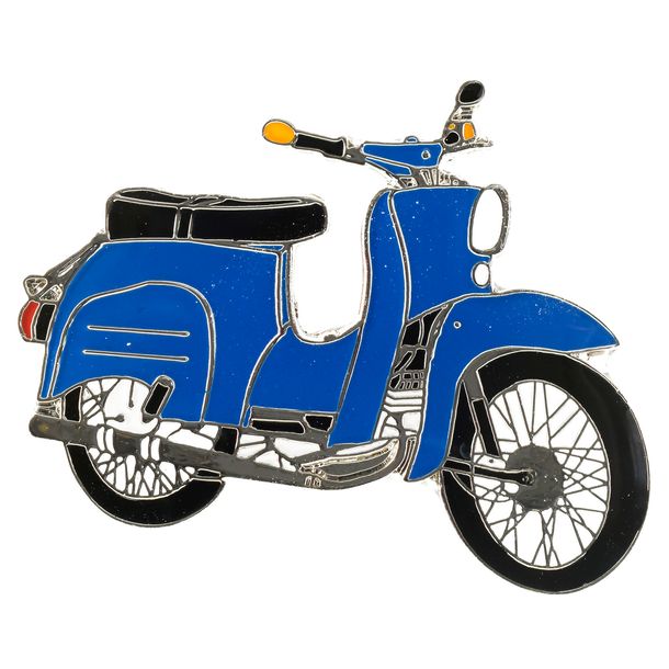 PIN KR51 / 2 Schwalbe - niebieski