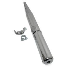 Simson Auspufftopf, verchromt - Enduroauspuff S51E, S70E