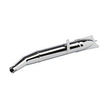 Queue d'aronde trois pièces d'échappement Simson, chrome - pour SR56