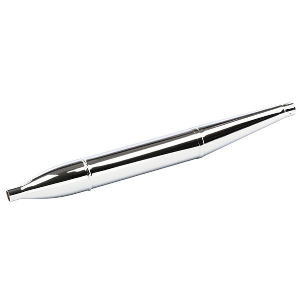 Silencieux cigare 3 pièces MZ Simson, chrome - pour RT125/2, RT125/3, SR59