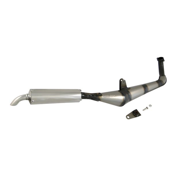 Rennauspuff RESO C32 Sport mit Kugelflanschanschluß + Ø32mm-Krümmer