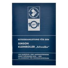 Betriebsanleitung Schwalbe - Ausgabe 1975 mit 23 Bildern