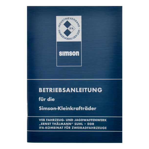 manual de instrucciones cimotos edición 1981, 4ª edición con 19 imágenes