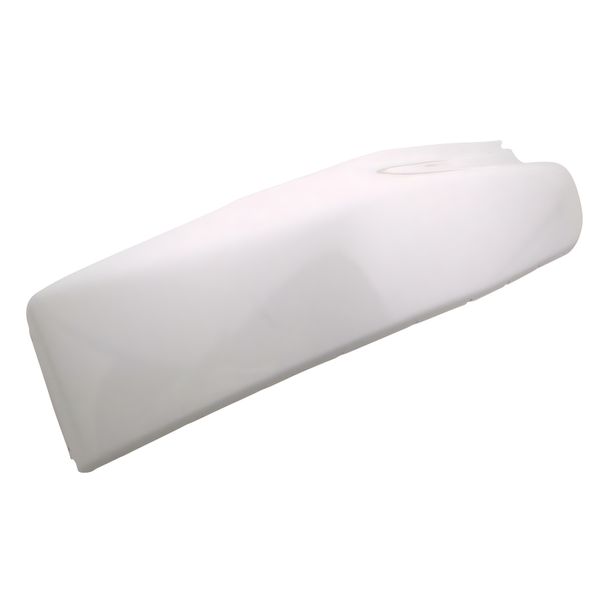 Simson sheet - leg protection left - galvanized and signal white PPB - SR50, SR80