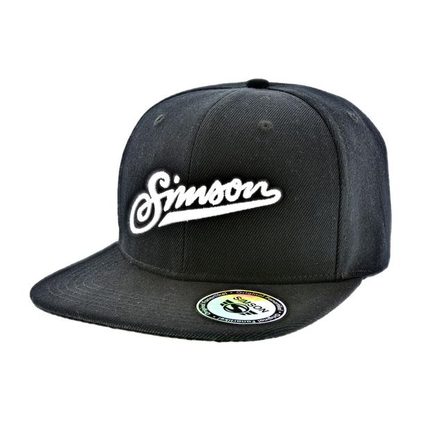 Basecap Snapback, schwarz Motiv SIMSON weich – Bild 1