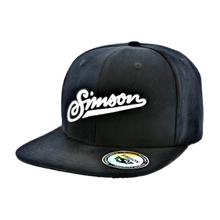 Basecap snapback, motivo nero Simson soft