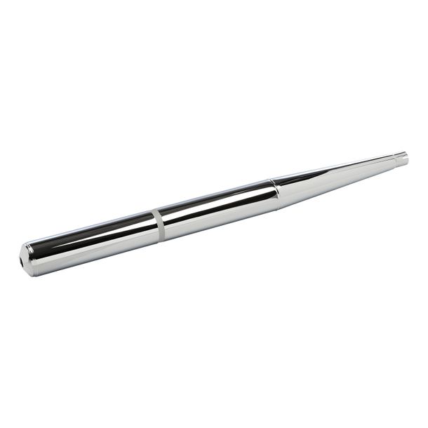 Escape MZ de una pieza, forma recta, L=1150 mm, d=40 mm, cromado - para TS250/1