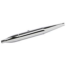 Échappement en forme de cigare MZ 3 pièces, L = 920 mm, D = 40 mm, avec support, chromé - pour ES250/0, 175/0, 175/1