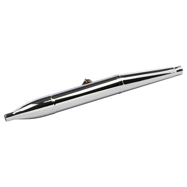 Exhaust pipe three-piece cigar shape, right side - for ES double port
