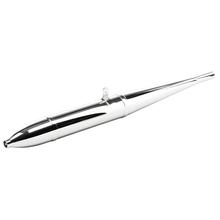Auspuff dreiteilig in Zigarrenform D=30mm, verchromt - passend für AWO 425T, 425S