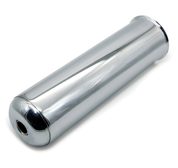 End piece, chrome - solo - for exhaust MZA= 10620