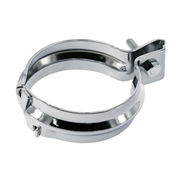 Simson exhaust clamp, large, chromed - S51, S70, KR51