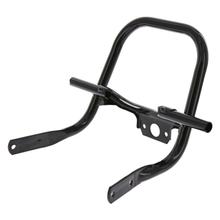 Suporte traseiro Simson com suporte para piscas Ø15 mm - preto PPB - SR50 / 1, SR80 / 1B, C, CE