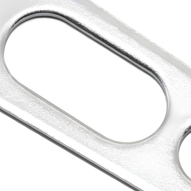 Support Simson pour compteur de vitesse+DZM - version plate, lisse, galvanisée - par exemple pour S50, S51, S70