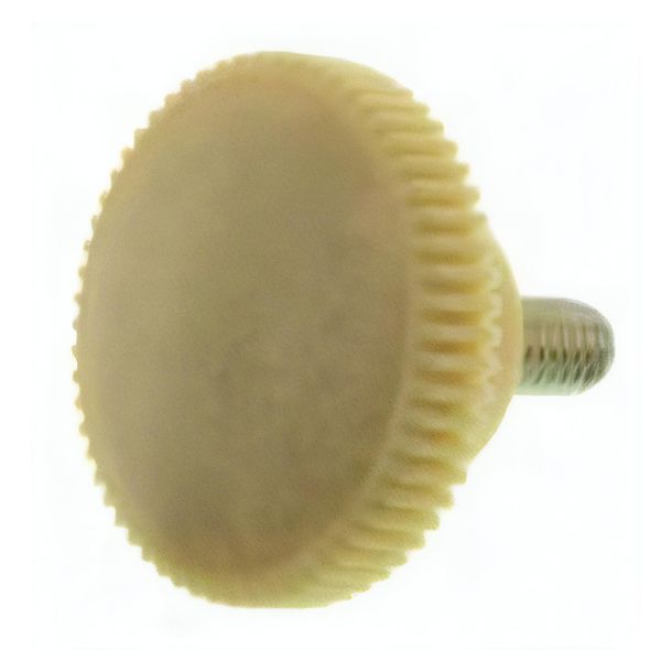 tornillo moleteado M6, marfil, para fijación del carenado - para ES