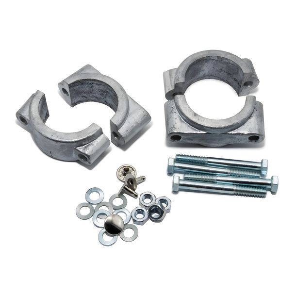 Set di supporti parafango per lamiera - parafango, incl. set di viti e rivetti