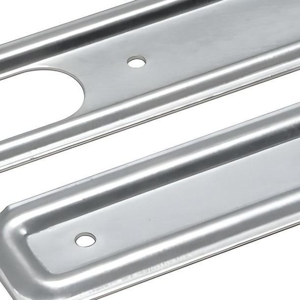 Scheuerleisten Set Für Simson Schwalbe KR51 - Verzinkter Stahl