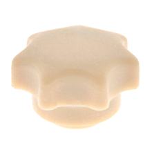 Écrou MZ Star Grip M6, ivoire, version longue - convient pour ES, TS, Mokick