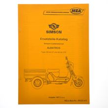 Ersatzteilkatalog Lastendreirad SD50 CT / CTE - Ausgabe 1997 / 2003