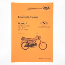 Catálogo de Peças de Reposição Simson Mokick S53-S83, S51 / 1-S70 / 1 - Edição 1993