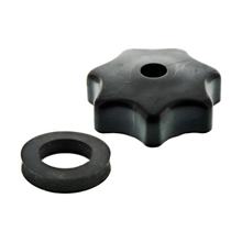 Simson SET Contramutho Estrela M6 com Arruela de Pressão, preto para tampa do motor e capô SR50, SR80, KR50, KR51, todos os tipos SR4