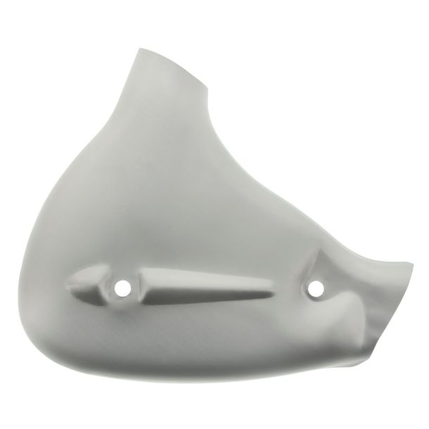 Simson trim plate, left - 2 mounting holes, aluminum - for front fork SR2E, SR4-1, KR50