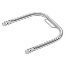 Simson steunbeugel, kort, verchroomd (bagagerek) - S51, S70