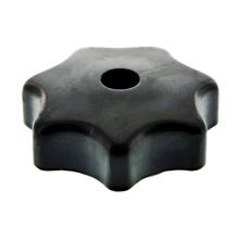 Écrou de bouton étoile Simson M6 - noir pour capot moteur et capot, tous types KR51, SR4