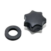 Ecrou MZ Star Grip M6, noir, version longue, convient pour ES, TS, Mokick
