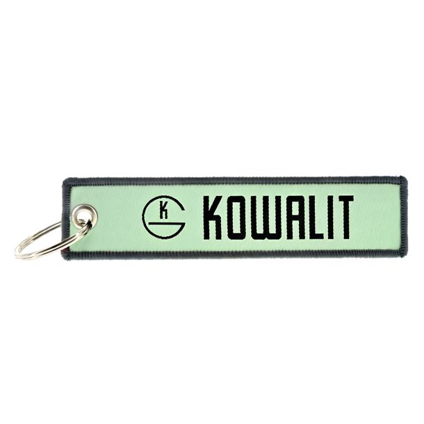 Tissu - Porte-clés - Motif : Kowalit - si c'est censé être du caoutchouc