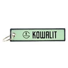Stoff - Schlüsselanhänger - Motiv: Kowalit - wenn's Gummi sein soll