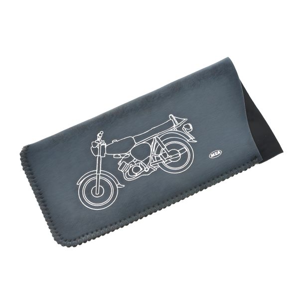 Simson - Custodia per occhiali in neoprene stampata con motivo S51 Mokick Mokick