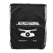Retro - Saco de Desporto - preto, com fecho de cordão - Material: Poliéster 210D com impressão: Schwalbe e motivo frontal