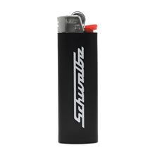 Briquet BIC, noir avec hirondelle - logo + 55