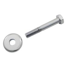 MZ Set 1 plaque de recouvrement, 1 x SKS M10x65 DIN 931, chromé, convient pour suspension de roue avant/fourche avant RT125