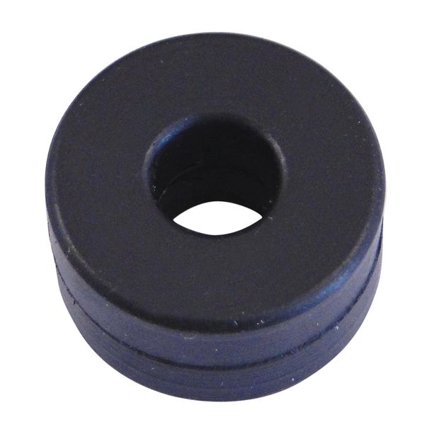 Boccola in gomma nera - boccola per cuscinetti - 8x22-12 mm (dxd-B)