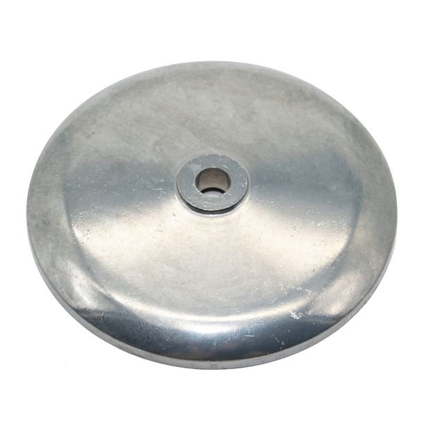 cover for front wheel hub - aluminum, polished