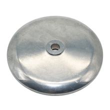Capuchon de moyeu avant - aluminium, poli