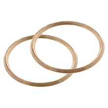 Pierścienie uszczelniające wypełniające Ø28x33x2,5 mm, miedź, Form C