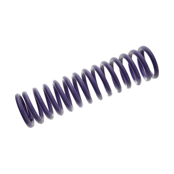 Pressure spring for top adjustable suspension strut - wire diameter 7 mm, inner diameter 41 mm, length approx. 209 mm - erica violet PPB