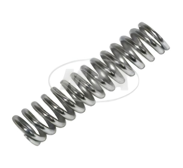 Simson drukveer, verchroomd voor veerpoot met externe veer S51/B4, S53B, S83B
