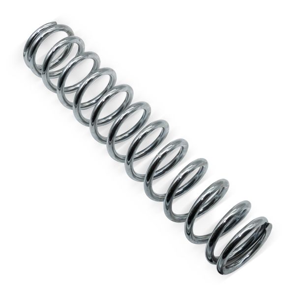 MZ Simson compression spring, chromed for suspension strut - further wound - Ø6.5, 270 mm long, 13 coils - S51E, S51C, S70E, Enduro, ETZ125, ETZ150